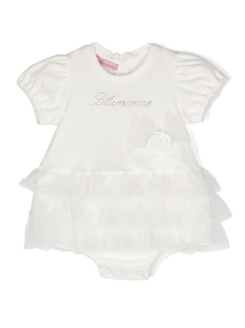 Pagliaccetto neonata bianco Miss Blumarine | IA4123J605010602